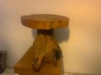 Bijzet boomstam tafeltje, Ophalen, Zo goed als nieuw