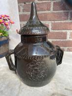 geglazuurde pot met deksel, Ophalen of Verzenden