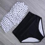 Wit zwarte stippen high waist bikini dames vrouwen, Kleding | Dames, Badmode en Zwemkleding, Verzenden, Nieuw, Bikini
