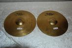 Paiste 302 hihat bekkens 871/873gr 14 inch  <25252517>, Gebruikt, ., Drums of Percussie, Ophalen of Verzenden