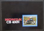 Nederlandse folder Honda CB 400 N (6 pag.) - 1982, Honda