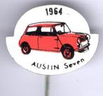 1964 Austin Seven rood/blik oldtimer auto speldje ( A_061 ), Verzamelen, Verzenden, Zo goed als nieuw, Transport, Speldje of Pin