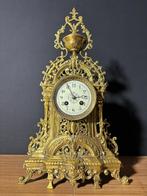 Antieke Franse Bronzen Regency Stijl Pendule ca.1890 (52), Ophalen of Verzenden