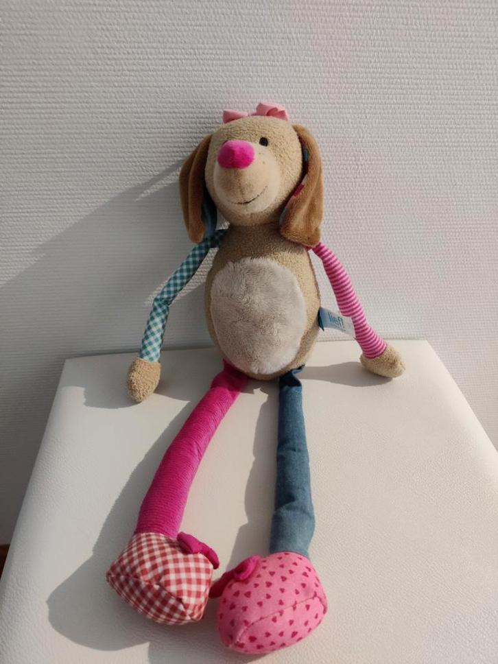 Knuffelhond van lief, Kinderen en Baby's, Speelgoed | Knuffels en Pluche, Zo goed als nieuw, Hond, Ophalen of Verzenden
