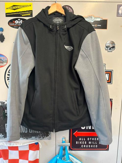 Harley Davidson Hoodie 120 years, Motoren, Kleding | Motorkleding, Jas | textiel, Heren, Tweedehands, Ophalen of Verzenden