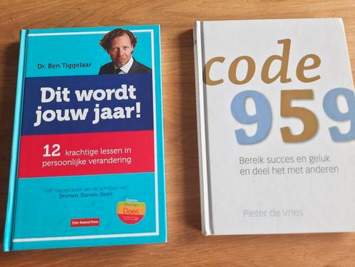 Ben Tiggelaar, en code 959 van Pieter de Vries samen 12,50, Boeken, Advies, Hulp en Training, Zo goed als nieuw, Ophalen of Verzenden