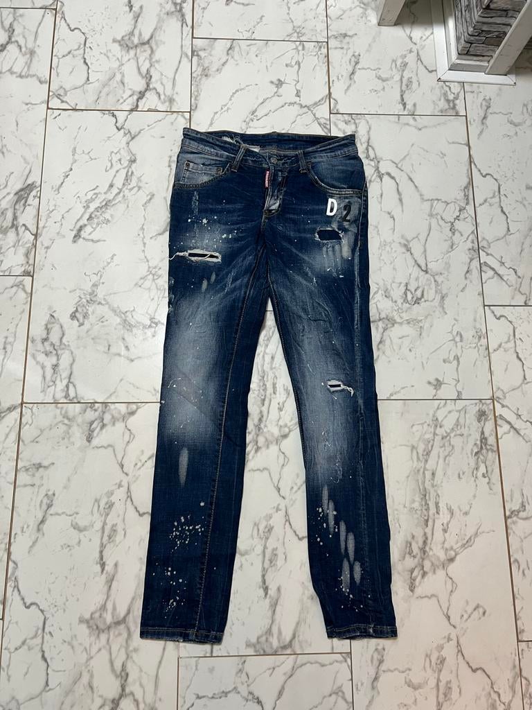 Dsquared 2 Jeans Maat 42, Ophalen of Verzenden, Zo goed als nieuw, Blauw, W40 - W42 (confectie 56/58)