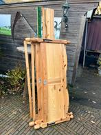 Houten bed 140 bij 2 meter, Huis en Inrichting, Ophalen, Tweepersoons, 140 cm, Zo goed als nieuw
