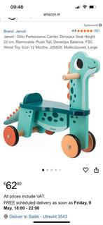 Dino bike - Janod, Ophalen, Zo goed als nieuw, Overige typen