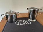 Gero Zilmeta - melkkan + suikerpot, Ophalen of Verzenden