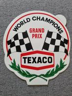 Sticker Taxaco World Champions / Grand Prix, Ophalen of Verzenden, Zo goed als nieuw, Sport