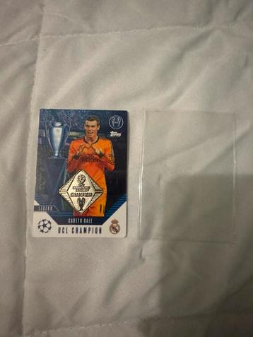 Gareth bale champions leage legen voetbalkaart met hoesje beschikbaar voor biedingen