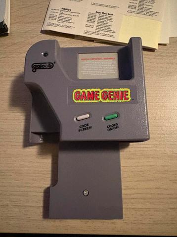 Game Genie Gameboy incl. Handleiding - Compleet! beschikbaar voor biedingen