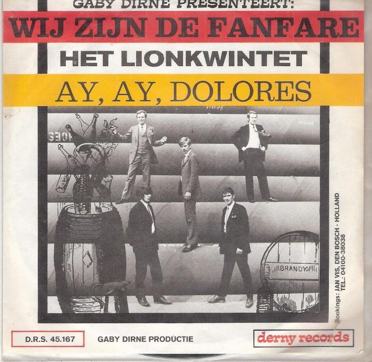 Beneden-Leeuwen>> Lion Kwintet- Wij Zijn De Fanfare PIRAAT, Cd's en Dvd's, Vinyl Singles, Gebruikt, Nederlandstalig, Ophalen