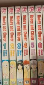 Honey and clover 1-6 manga, Boeken, Strips | Comics, Meerdere comics, Ophalen of Verzenden, Zo goed als nieuw, Japan (Manga)