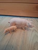 Schleich Varkens Familie, Verzamelen, Poppetjes en Figuurtjes, Ophalen of Verzenden, Gebruikt
