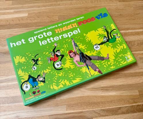 Het grote maan roos vis letterspel (zgan), Hobby en Vrije tijd, Gezelschapsspellen | Bordspellen, Zo goed als nieuw, Ophalen of Verzenden
