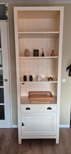 Rustieke crèmekleurige wandkast, Ophalen, 200 cm of meer, Rustiek, 50 tot 100 cm