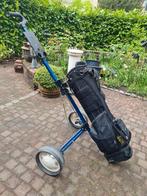 Golfset met golftas, clubs, ballen, regenjas Ralph Lauren, Ophalen, Gebruikt, Golfkar, Overige merken