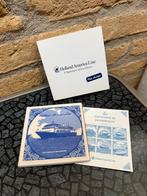 Delfts blauw tegeltje Holland-America Line, Antiek en Kunst, Ophalen of Verzenden