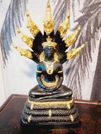 Bronzen Boeddha in de Naga Prok-houding, Ophalen of Verzenden