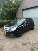 Opel Corsa 1.4 16V 5D 2010 Zwart / AIRCO /CRUISE CONTROLE, Auto's, Voorwielaandrijving, 4 cilinders, 100 pk, Zwart