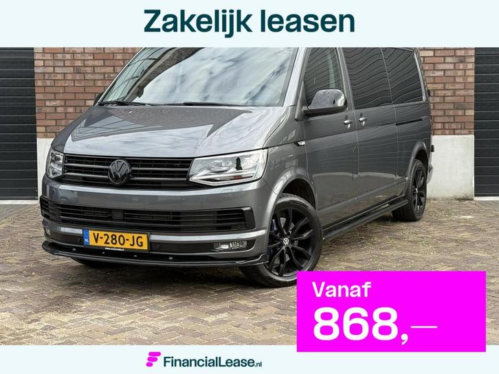 Volkswagen Transporter 2.0 TDI DC L2H2 / 204 PK / MARGE / AD, Auto's, Bestelauto's, Bedrijf, Lease, Financial lease, ABS, Achteruitrijcamera