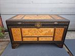 Indonesische Kamperf kist, Ophalen, Zo goed als nieuw, Minder dan 50 cm, Minder dan 50 cm