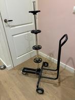 Verrijdbare velgenboom met rem voor autobanden, Ophalen, Zo goed als nieuw