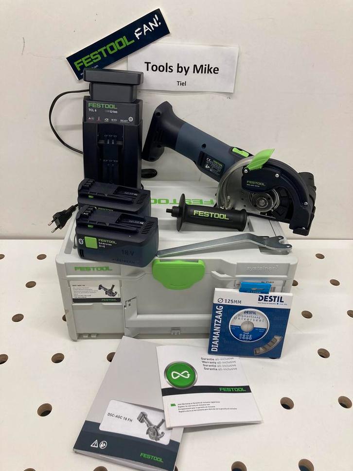 Nieuwe festool dsc-agc18 FH tegelslijper, Doe-het-zelf en Verbouw, Gereedschap | Slijpmachines, Nieuw, Ophalen