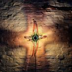 Vintage Murano glazen wandlamp., Huis en Inrichting, Lampen | Wandlampen, Ophalen of Verzenden, Zo goed als nieuw