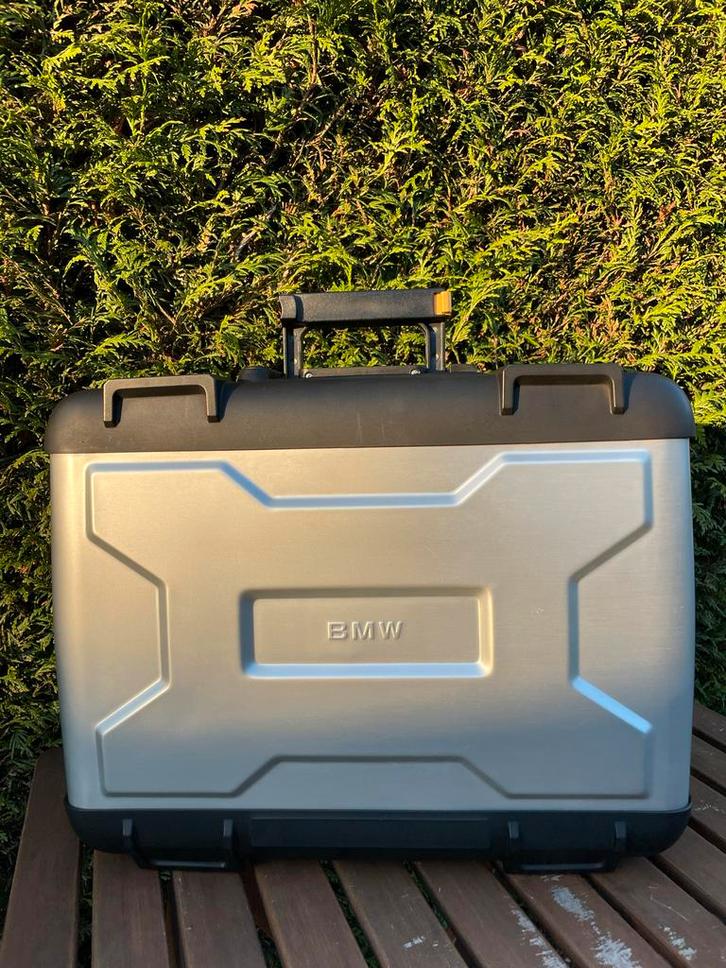 BMW GS 1200 Vario Topkoffer met bagagerek en plaat, Motoren, Accessoires | Koffers en Tassen, Ophalen of Verzenden