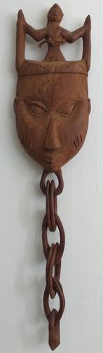 Originele tribal art rituele huwelijksmasker., Antiek en Kunst, Verzenden