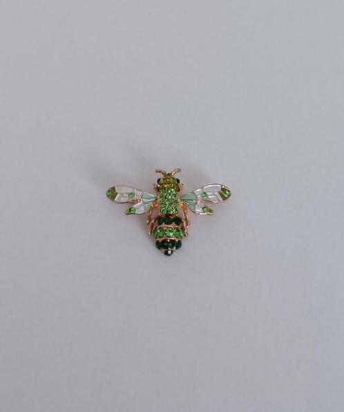Bij broche, Sieraden, Tassen en Uiterlijk, Broches, Nieuw, Overige materialen, Overige kleuren, 4 tot 7 cm, Met strass, Ophalen of Verzenden