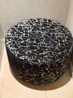 Zo goed als nieuwe Colmore poef, Ophalen, Rond, Zo goed als nieuw, Stof