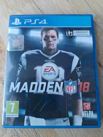 Madden 18 ps4 PlayStation 4 Nette staat beschikbaar voor biedingen