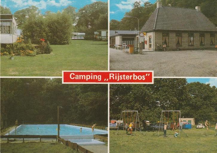RIJS Gaasterland Camping Rijsterbos Zwembad, Verzamelen, Ansichtkaarten | Nederland, Gelopen, Friesland, 1980 tot heden, Verzenden