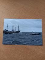 Wagenborg schip met sleepboot Goedkoop 24, Ophalen of Verzenden, Kaart, Foto of Prent