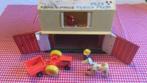 Vintage Fisher Price no. 915 + koe,kip,boer en tractor., Kinderen en Baby's, Speelgoed | Fisher-Price, Ophalen of Verzenden, Gebruikt