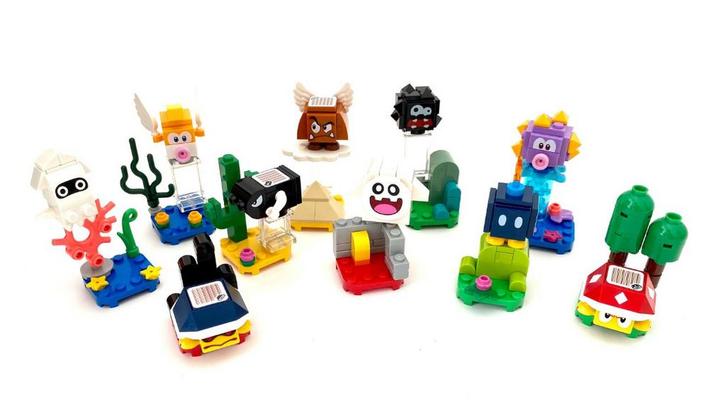 Lego 71361 Super mario personages  serie 1 complete set, Kinderen en Baby's, Speelgoed | Duplo en Lego, Zo goed als nieuw, Lego