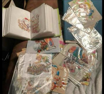 Reeds geknipte plaatjes voor 3d- ca. 100 stuks beschikbaar voor biedingen