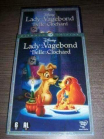 Disney Lady en de Vagebond rugnr. 15 met schuifhoes z.g.a.n. beschikbaar voor biedingen