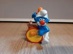 De Smurfen snoepdop clown smurf met trommel, Verzamelen, Smurfen, Ophalen of Verzenden