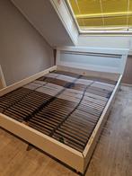 Bedframe / ledikant en 2 Ikea Leirsund lattenbodems 80 x 200, Ophalen, Gebruikt, Tweepersoons, 80 cm