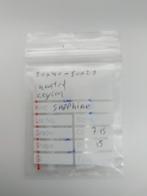 15 stuks saffier 7.15 karaat - Edelstenen, Ophalen of Verzenden, Nieuw