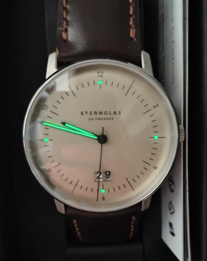Horloge Sternglas Zeitmesser, Sieraden, Tassen en Uiterlijk, Horloges | Heren, Zo goed als nieuw, Overige merken, Ophalen of Verzenden