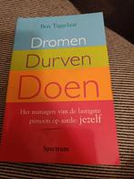 Ben Tiggelaar - Dromen, durven, doen, Ophalen of Verzenden, Ben Tiggelaar, Ontwikkelingspsychologie, Zo goed als nieuw