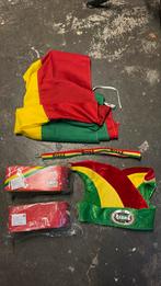 Brand carnaval muts- keykoord-slingers en vlag, Verzamelen, Biermerken, Ophalen of Verzenden, Zo goed als nieuw, Kleding, Brand