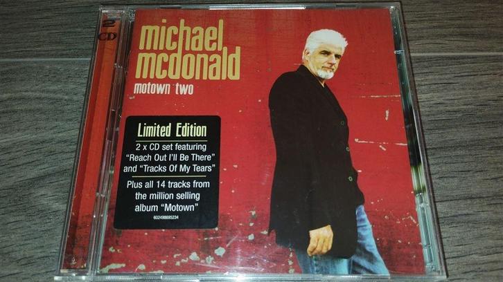 Michael McDonald - Motown Two [2 CD Limited Edition], Cd's en Dvd's, Cd's | R&B en Soul, Zo goed als nieuw, 1980 tot 2000, Ophalen of Verzenden