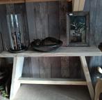 Steigerhouten bankje groot, Canadezenlaan 4 Dokkum, La Rentree, Ophalen of Verzenden, J.vanhijum@kpnmail.nl